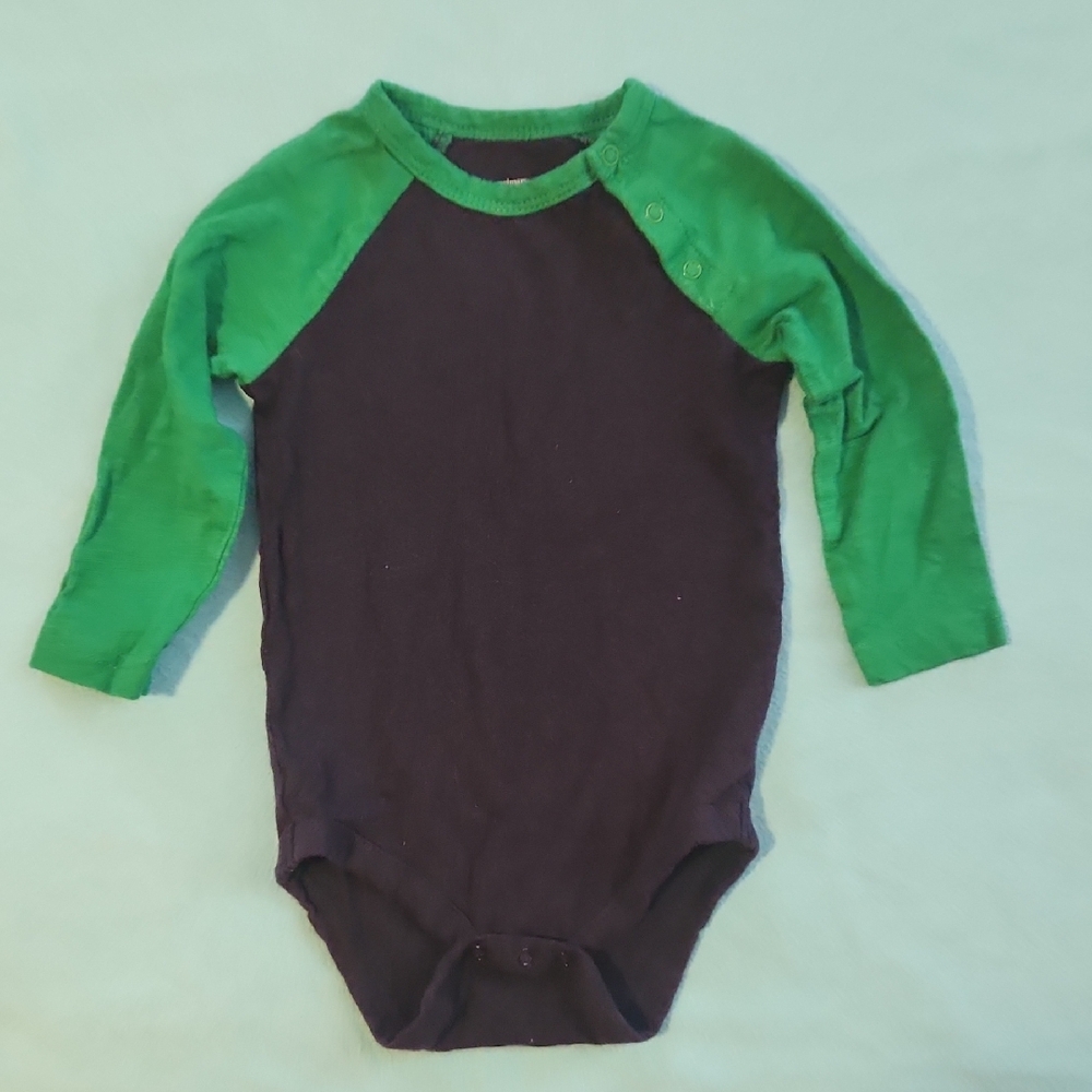 Green and Black Kids One Piece